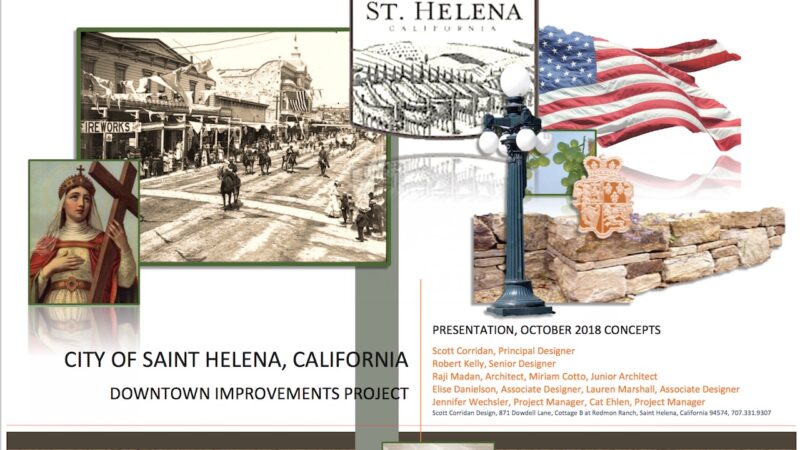 City of Saint Helena, Downtown Improvement Project